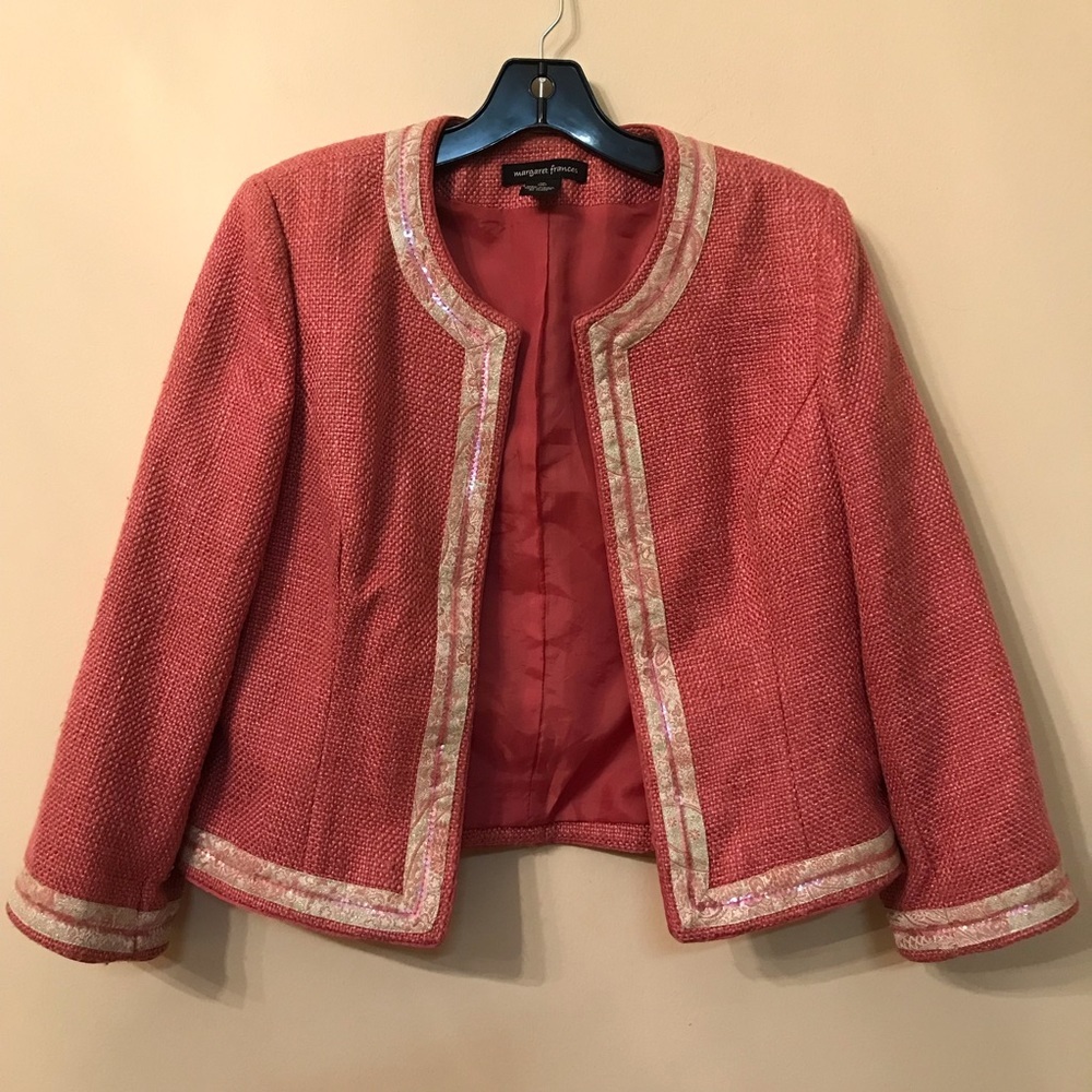 Margaret Frances Pink Tweed Jacket